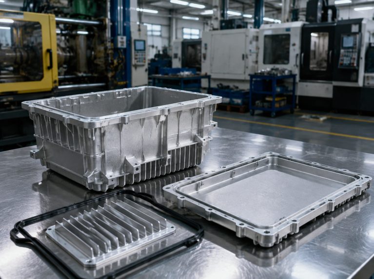 临汾压铸铝储能电控箱壳体